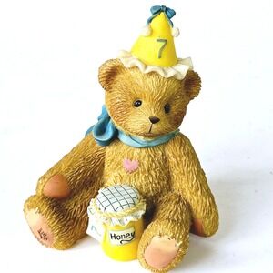 Vintage Enesco Cherished Teddies Seven‎ Is As Sweet As Honey Figurine - M570.1
